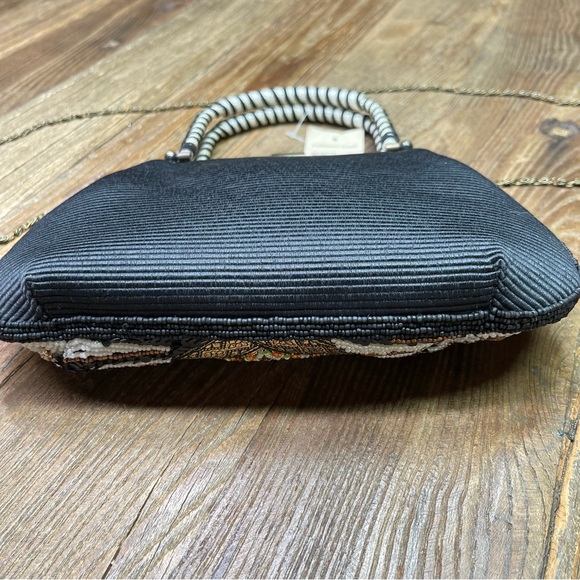 New ~ Coldwater Creek Safari Beaded Bag - Picture 11 of 13